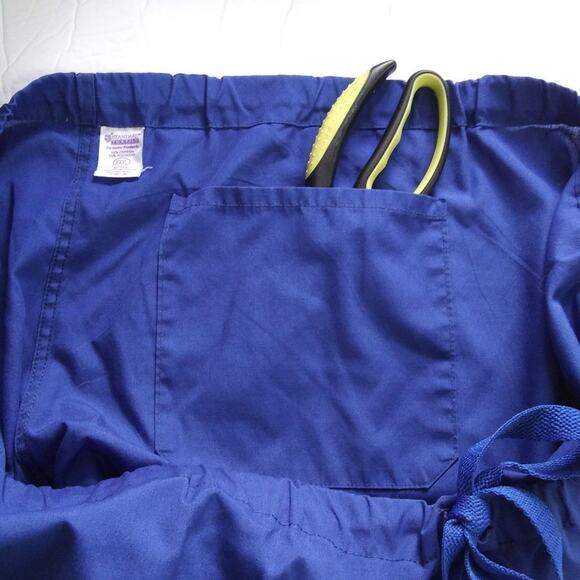 Drawstring Scrub Pants 3XL Unisex Standard Textile Big&Tall  XXXL Medical Dental - Picture 5 of 5